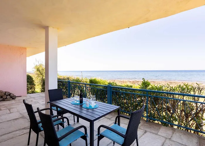 Seafront Agrilos Serenity - Waterfront Oasis